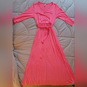 Pink Blush Maternity dress size Small